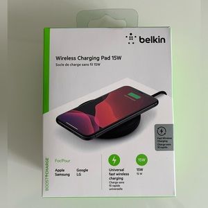 Belkin Fast Wireless Charging Pad 15W